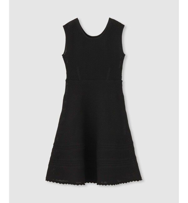 LOULOU WILLOUGHBY「【LOULOU WILLOUGHBY】メッシュクロッシェミニワンピース」|ワンピース|