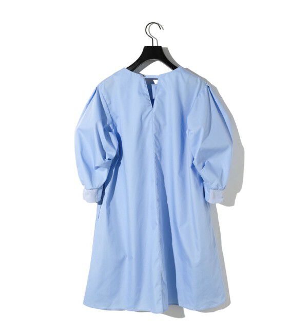 MIDIUMISOLID「MIDIUMISOLID for Ladies バックスリットボリュームスリーブチュニック」|シャツ・ブラウス|