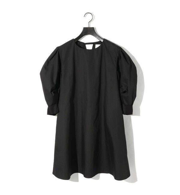 MIDIUMISOLID「MIDIUMISOLID for Ladies バックスリットボリュームスリーブチュニック」|シャツ・ブラウス|