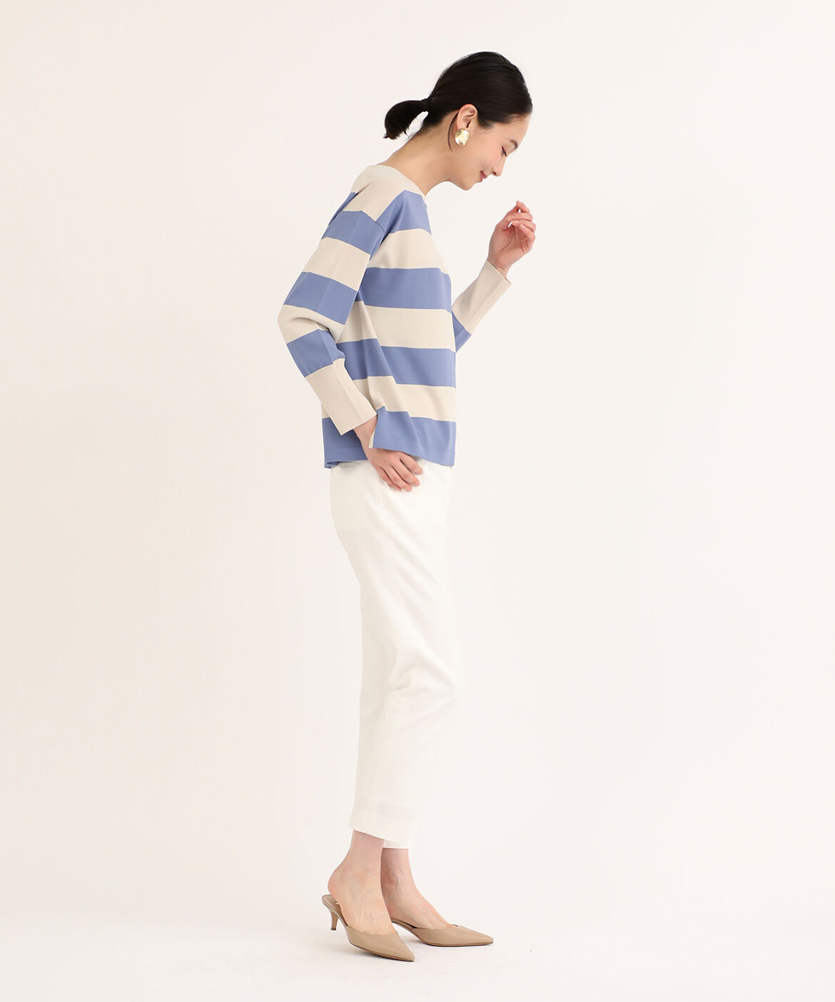 7-IDconcept.「コットンポリエステルストレッチベーシックパンツ」|その他|