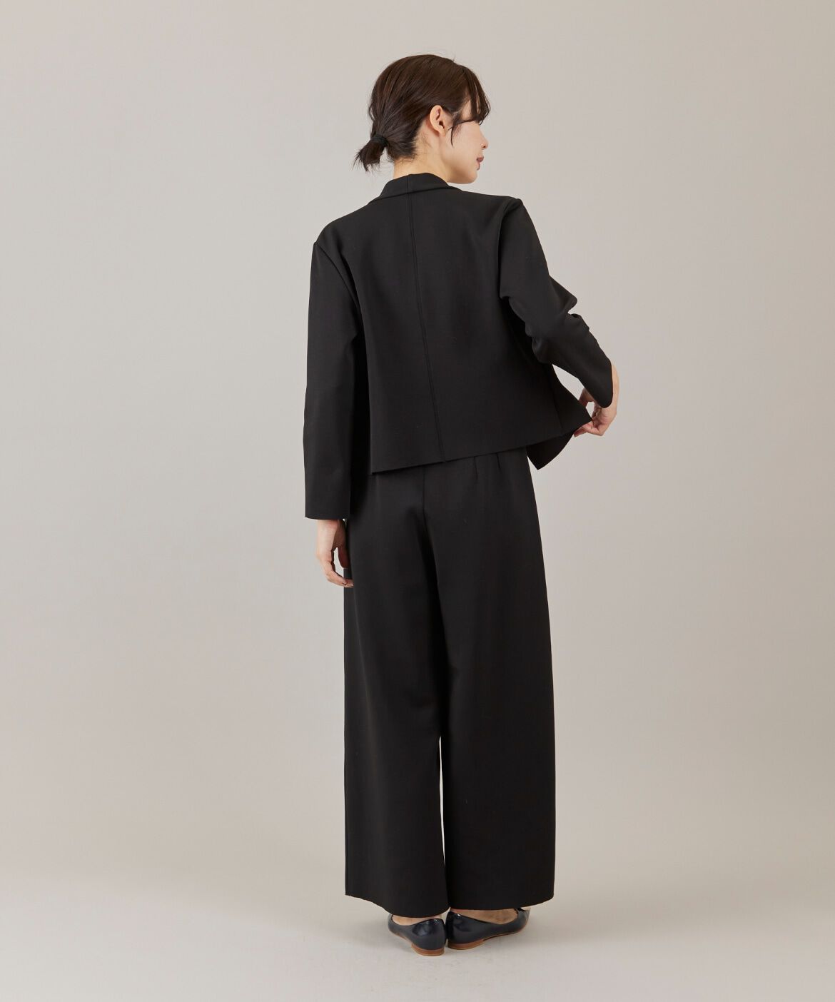 ef-de Black「ダンボールニットワイドパンツ」|その他|