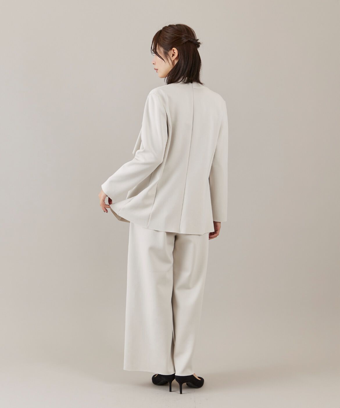 ef-de Black「ダンボールニットワイドパンツ」|その他|