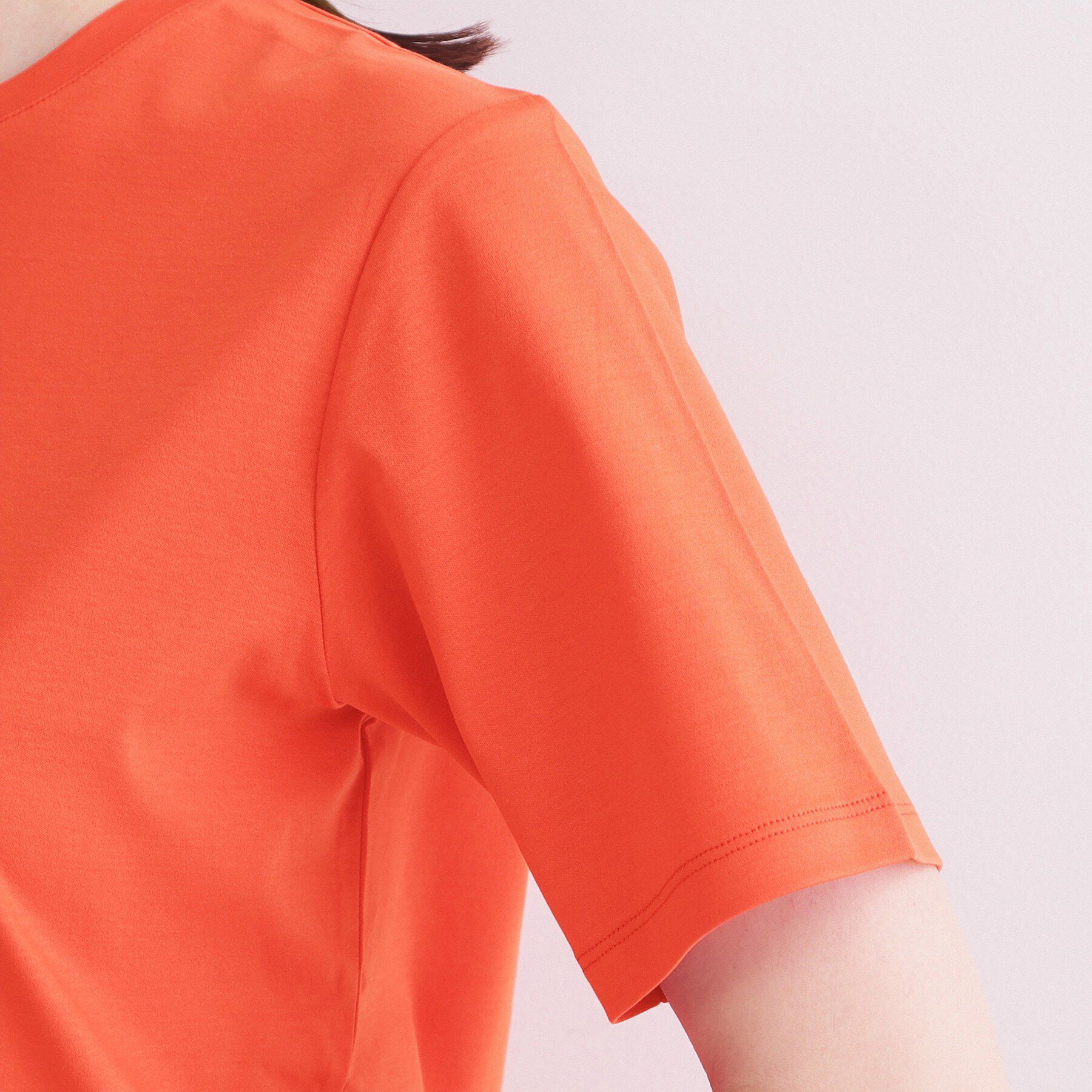 OPAQUE.CLIP「ベーシックTシャツ／オーガニックコットン混【洗濯機OK】」|Tシャツ・カットソー|