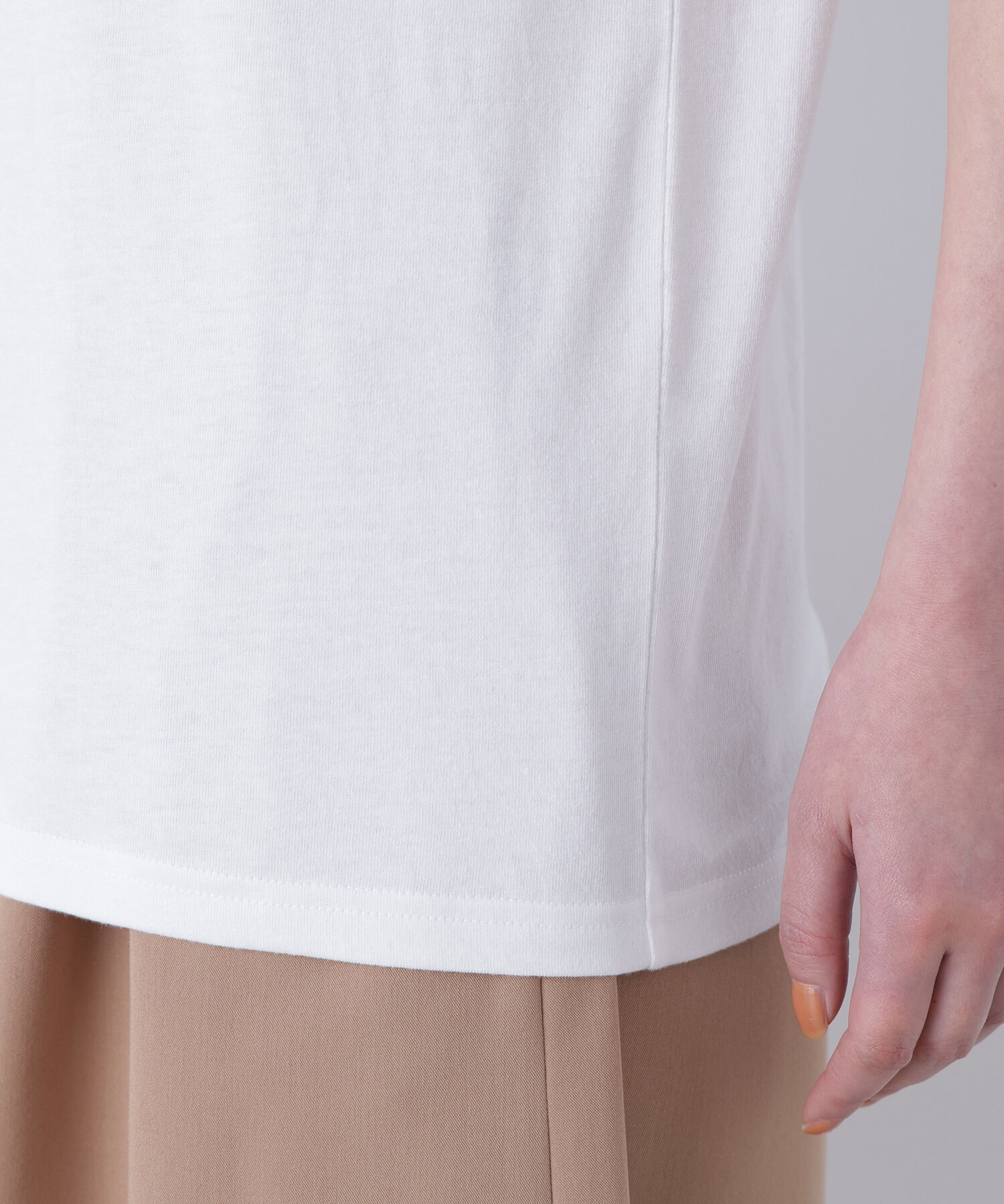  「〈N.〉ロゴプリントTシャツ」|Tシャツ・カットソー|