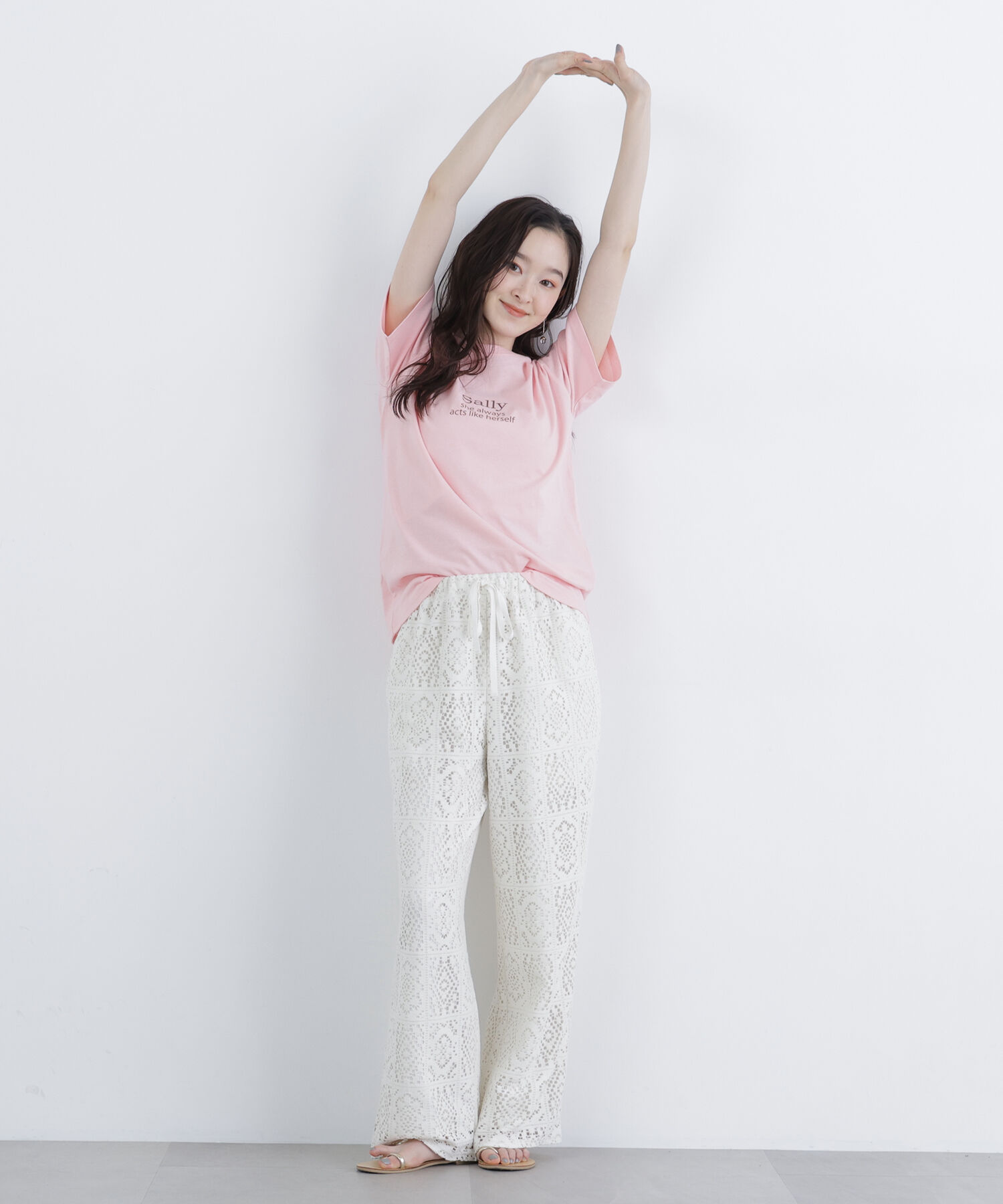  「〈N.〉ロゴプリントTシャツ」|Tシャツ・カットソー|