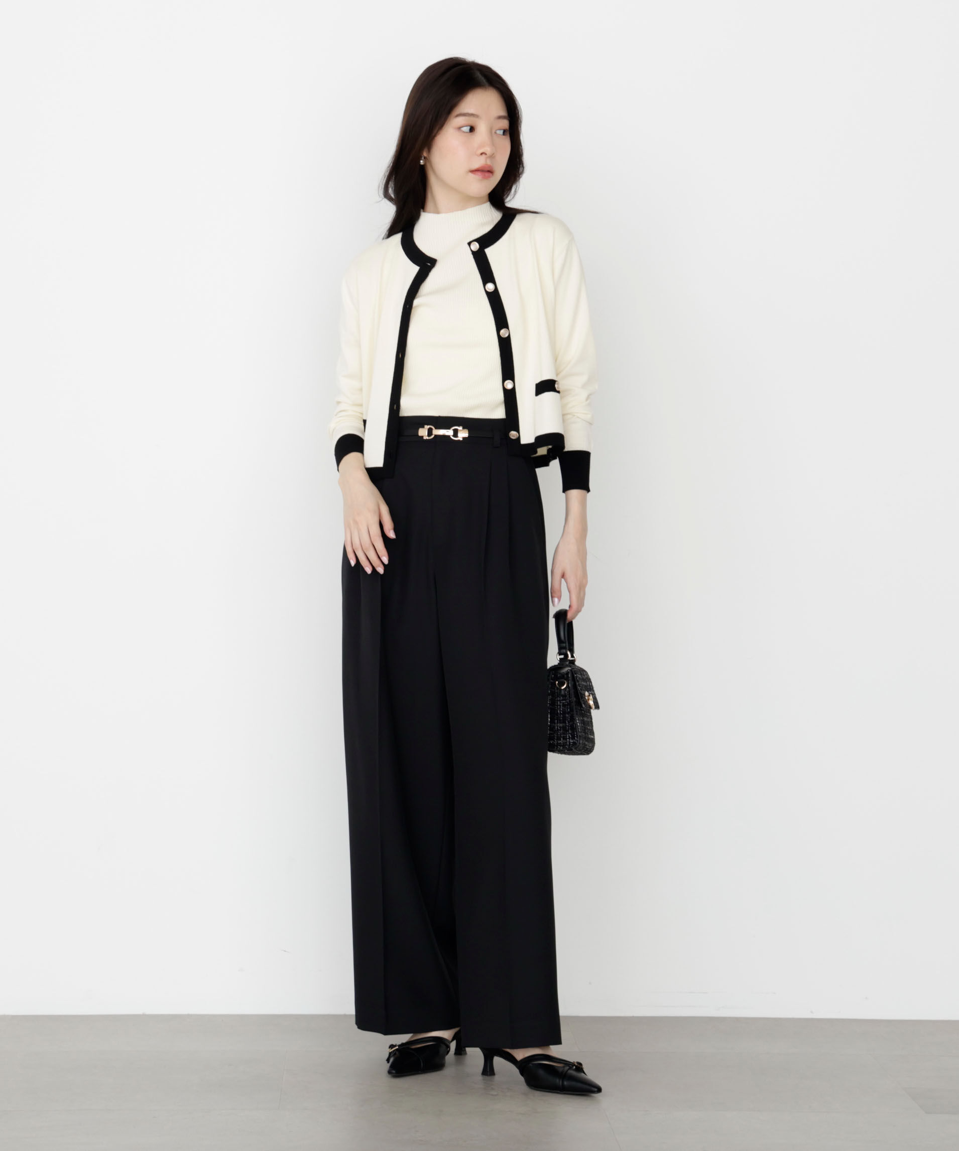 PROPORTION BODY DRESSING「ハイウエストワイドパンツ 25AW」|その他|