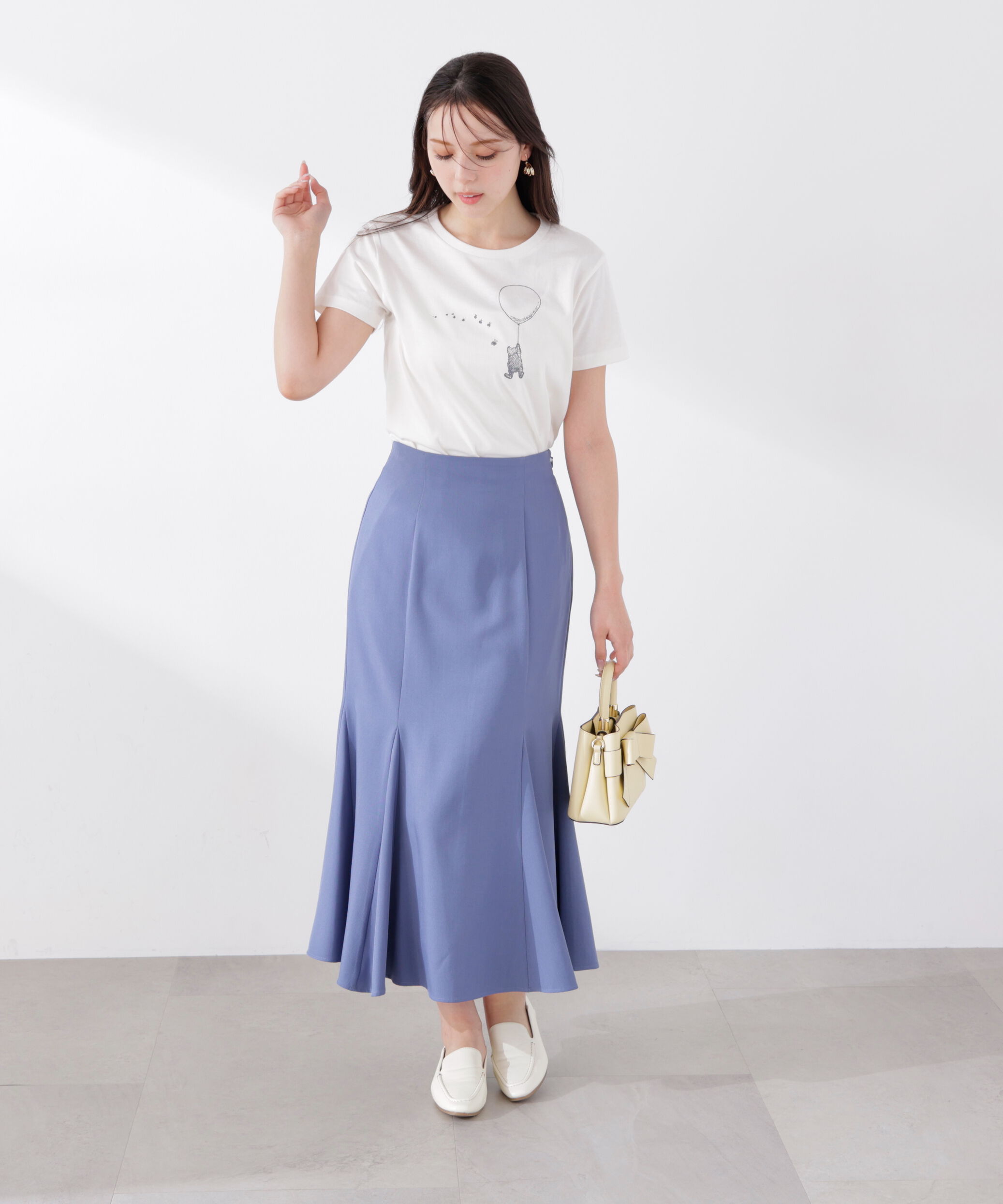 PROPORTION BODY DRESSING「＜ウォッシャブル＞ハイウエストマーメイドスカート　26SS」|スカート|