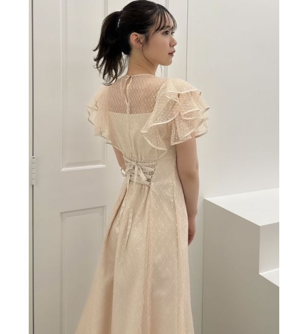 dazzlin「2WAYスリーブバリエーションレースドレス」|ワンピース|