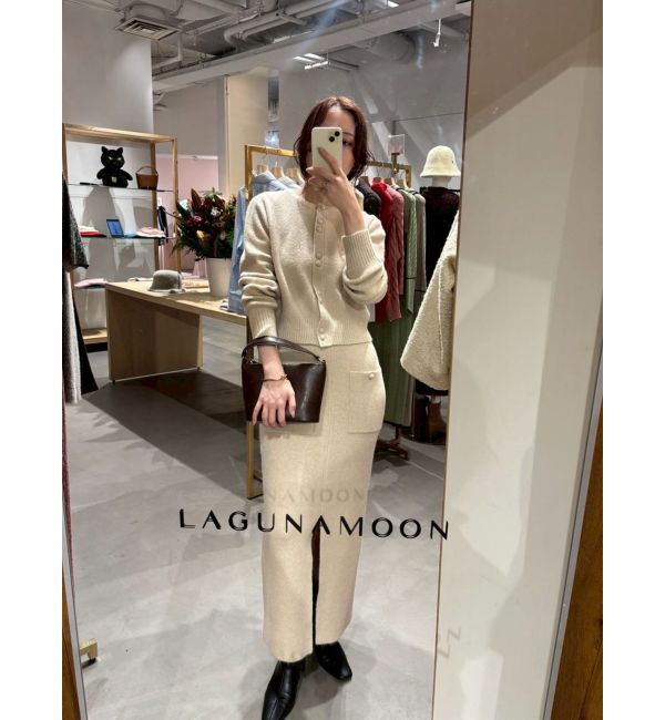 LAGUNAMOON「カーデニットセットアップ」|ワンピース|