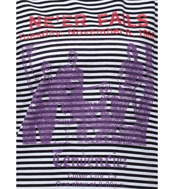 jouetie「チュールレイヤードロックTシャツ」|Tシャツ・カットソー|