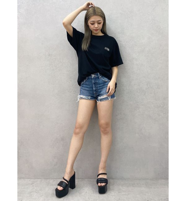 GYDA「Mickey Mouse / バックプリントBIG Tシャツ」|Tシャツ・カットソー|