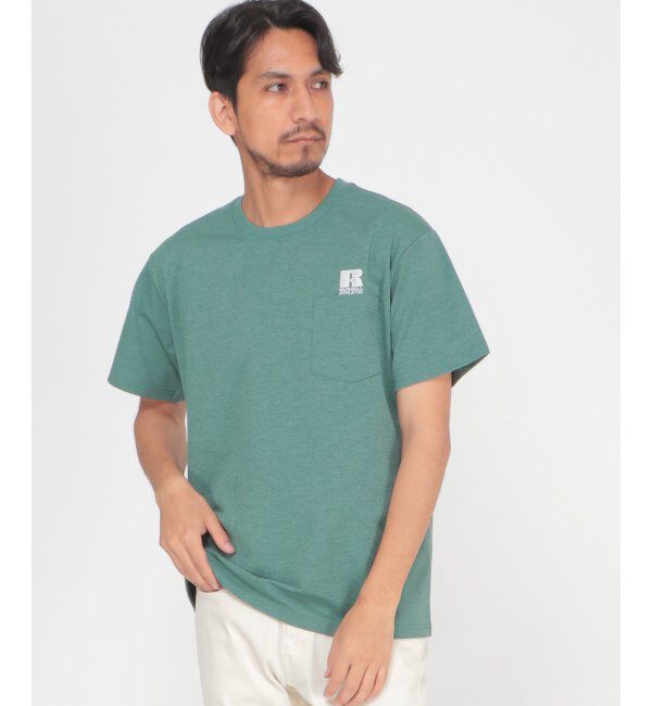 ikka「RUSSELL ATHLETIC ラッセル アスレチック ドライパワーポケTシャツ」|Tシャツ・カットソー|
