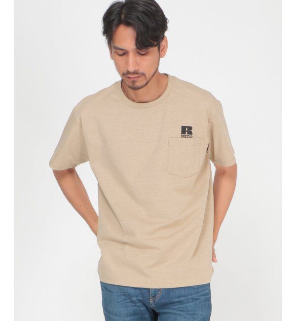 ikka「RUSSELL ATHLETIC ラッセル アスレチック ドライパワーポケTシャツ」|Tシャツ・カットソー|