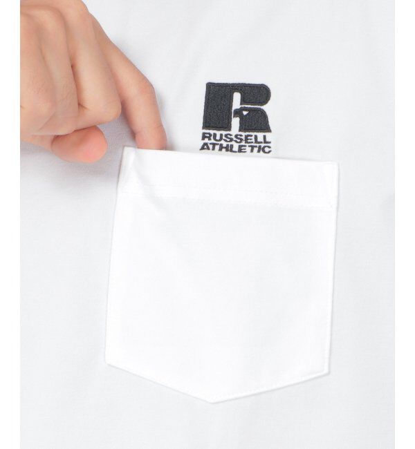 ikka「RUSSELL ATHLETIC ラッセル アスレチック ドライパワーポケTシャツ」|Tシャツ・カットソー|