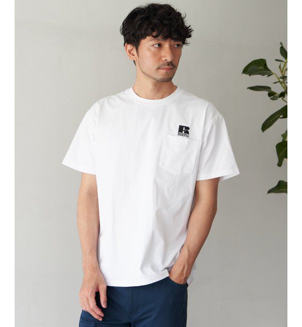 ikka「RUSSELL ATHLETIC ラッセル アスレチック ドライパワーポケTシャツ」|Tシャツ・カットソー|