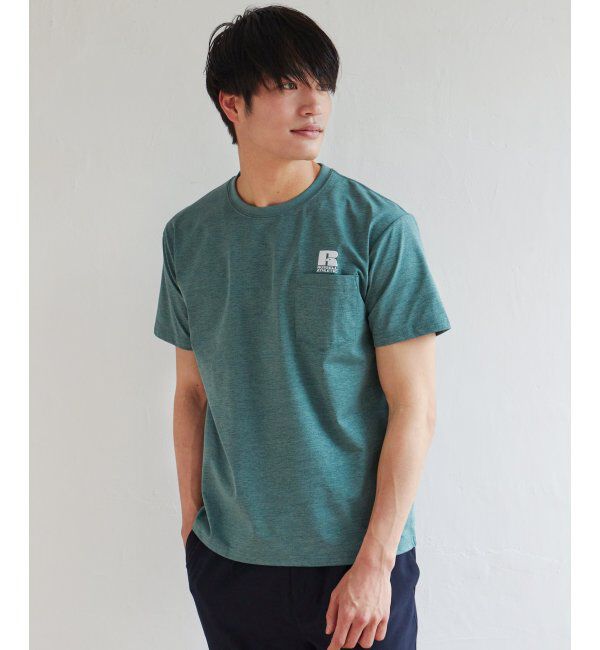 ikka「RUSSELL ATHLETIC ラッセル アスレチック ドライパワーポケTシャツ」|Tシャツ・カットソー|