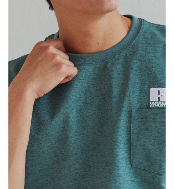 ikka「RUSSELL ATHLETIC ラッセル アスレチック ドライパワーポケTシャツ」|Tシャツ・カットソー|
