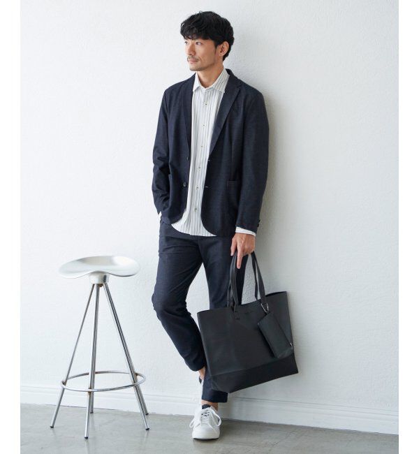 IKKA LOUNGE「【セットアップ対応】GOKU楽ワーク デニムライクパンツ」|その他|