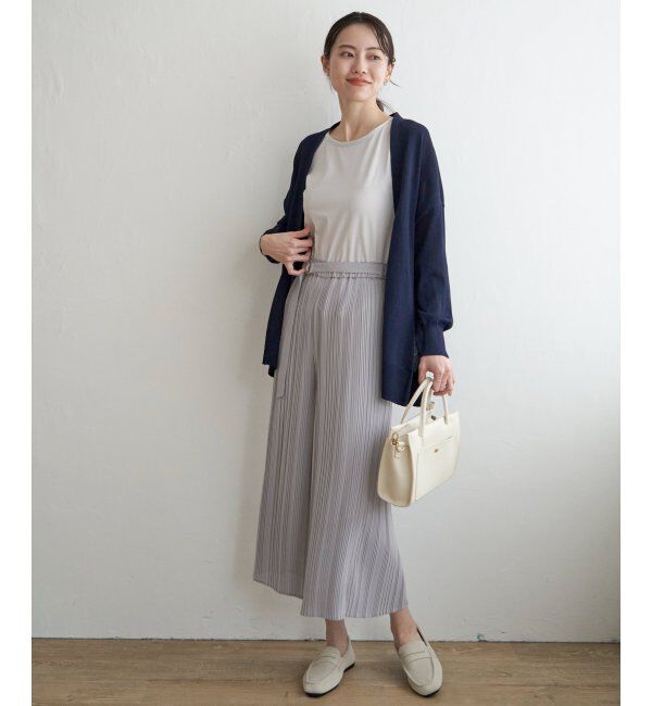 IKKA LOUNGE「シフォンプリーツガウチョパンツ」|その他|