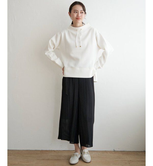 IKKA LOUNGE「シフォンプリーツガウチョパンツ」|その他|