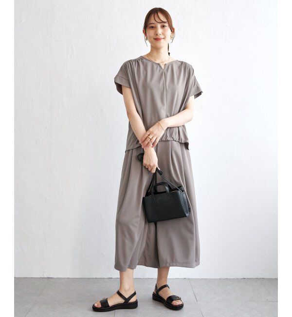 IKKA LOUNGE「【セットアップ対応】GOKU楽冷感スリットガウチョ」|その他|