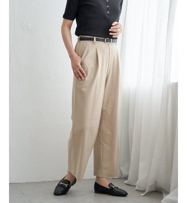 IKKA LOUNGE「【セットアップ対応】GOKU楽ワークワイドパンツ」|その他|