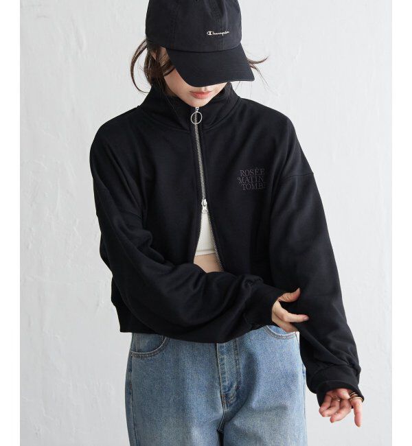 VENCE share style「裏毛ショートブルゾン」|スウェット・ジャージ|
