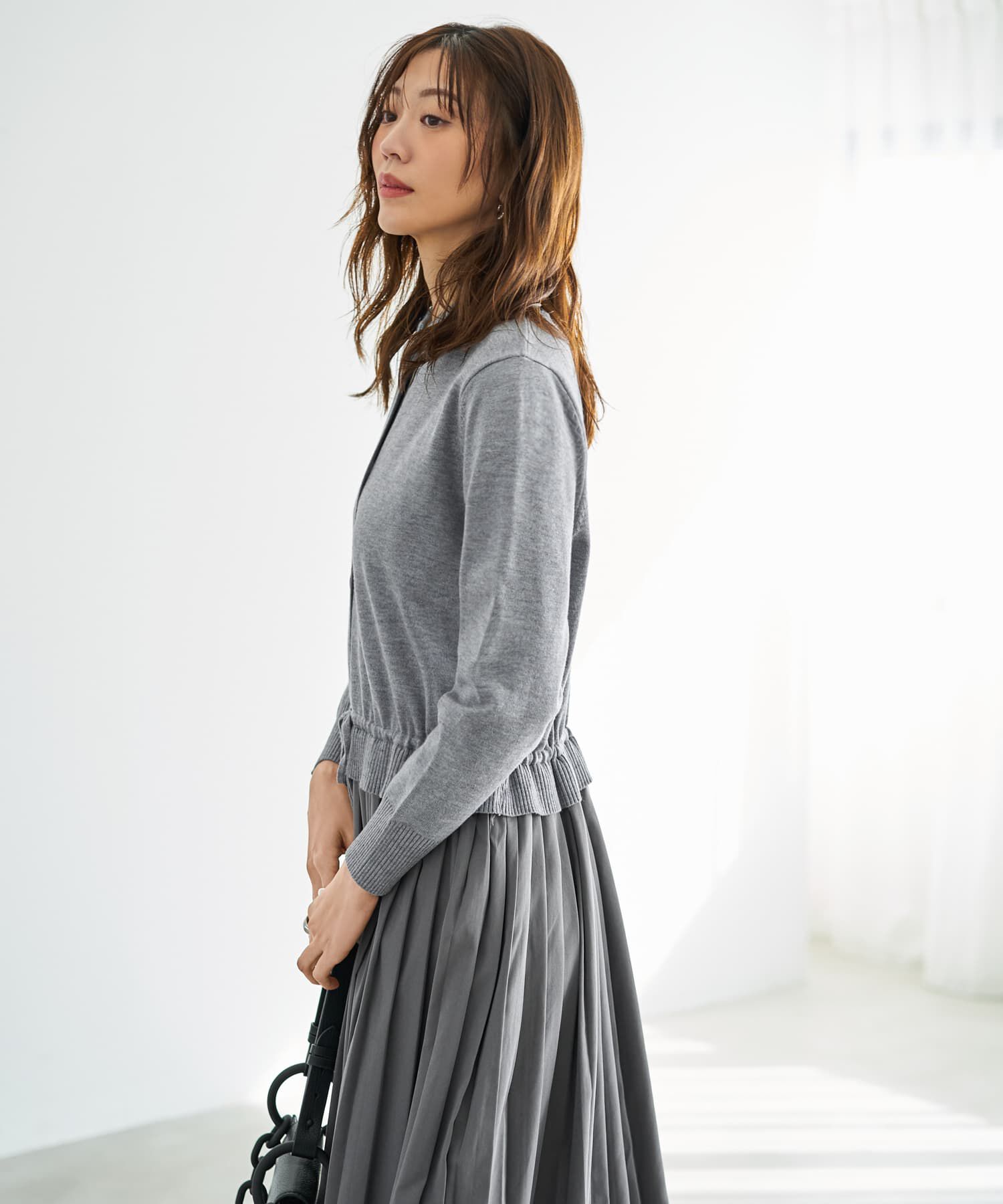 STYLE DELI「プリーツスカートドッキングワンピース」|ワンピース|