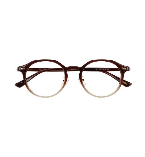  「Zoff|UNITED ARROWS|ボストン型 クラウンパント メガネ｜ユナイテッドアローズ レンズ交換券付」|メガネ|