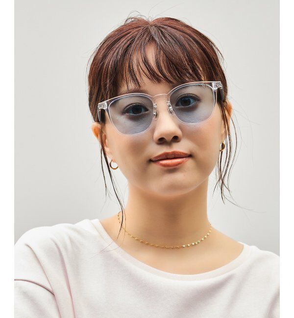  「SUNCUTGlasses/UV100%CUT サングラス｜ラバーテンプル｜ズレ落ち防止｜カラーレンズ｜紫外線対策 UVカット」|サングラス|