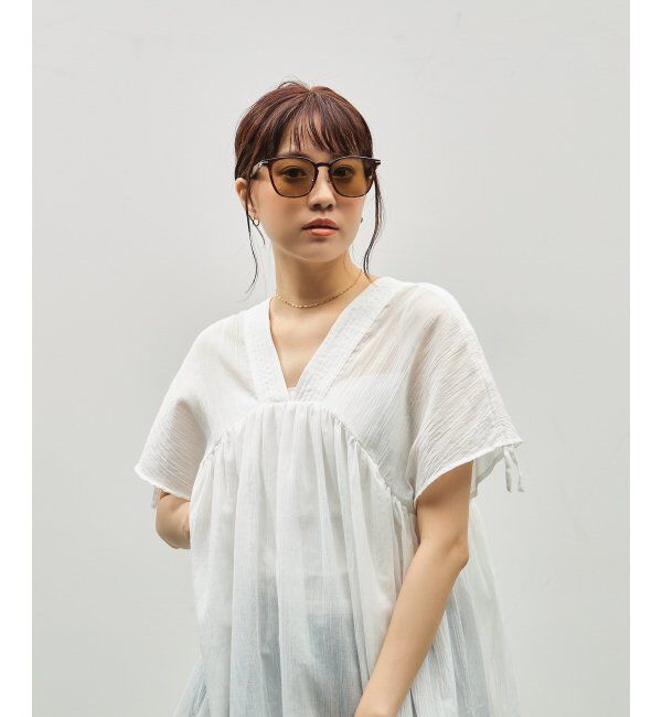  「SUNCUTGlasses/UV100%CUT サングラス｜ラバーテンプル｜ズレ落ち防止｜カラーレンズ｜紫外線対策 UVカット」|サングラス|
