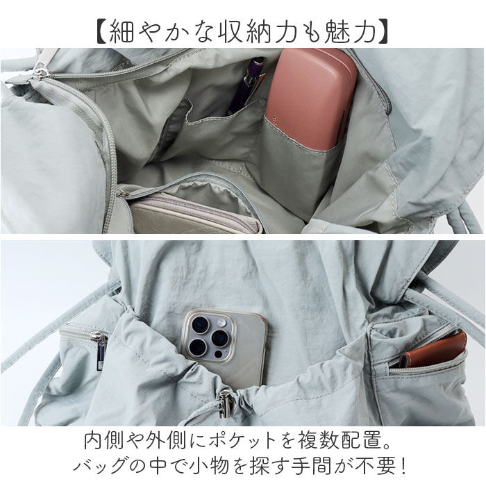 BACKYARD FAMILY「トートバッグ ナイロン レディース 通販 laportadizucchero ラポルタディズッケロ」|トートバッグ|
