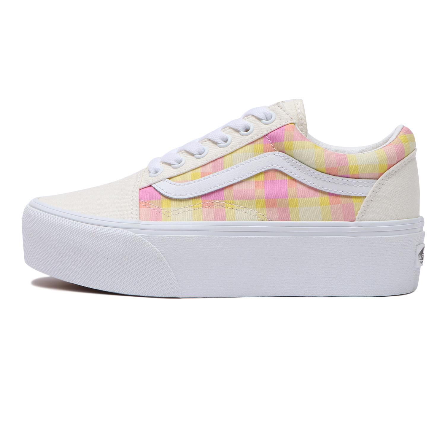 VANS「【VANS】OLD SKOOL STACKFORM」|スニーカー|ピンク