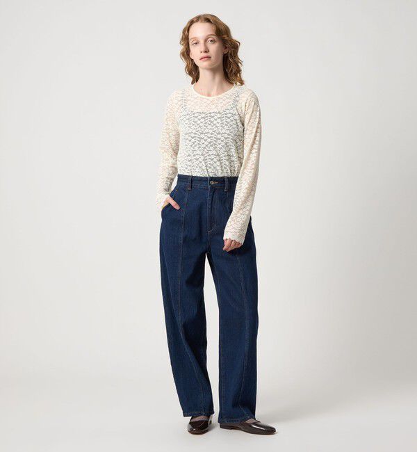 STEVEN ALAN「＜Steven Alan＞フラワーレース プルオーバー」|Tシャツ・カットソー|