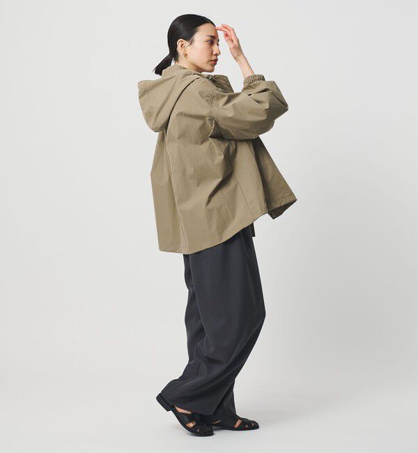 BEAUTY&YOUTH UNITED ARROWS「【WEB限定】コットンナイロン フードブルゾン ウォッシャブル」|ブルゾン・スタジャン|