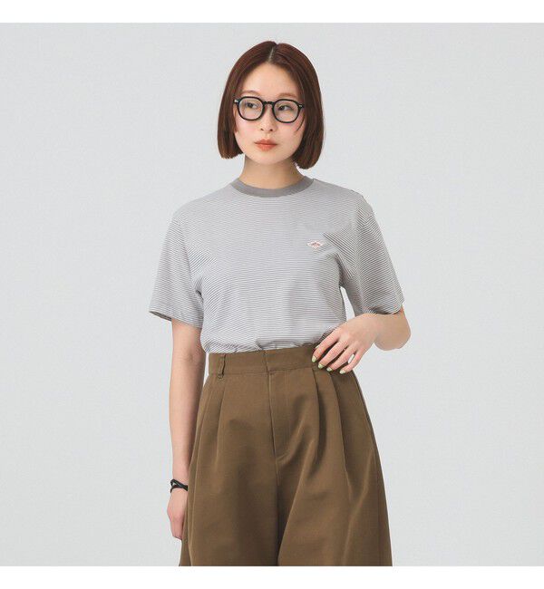 Ray BEAMS 「DANTON / ストライプ インナー Tシャツ」|Tシャツ・カットソー|