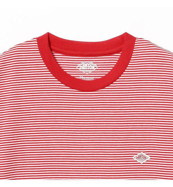 Ray BEAMS 「DANTON / ストライプ インナー Tシャツ」|Tシャツ・カットソー|