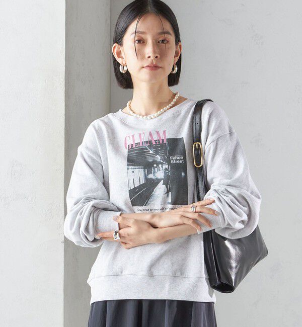 SHIPS for women「BEAURE:パーティション レザー バッグ 小」|トートバッグ|