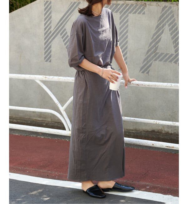 OUTDOOR PRODUCTS Usual Things「追加》スラブテンジク 五分袖TEE」|Tシャツ・カットソー|