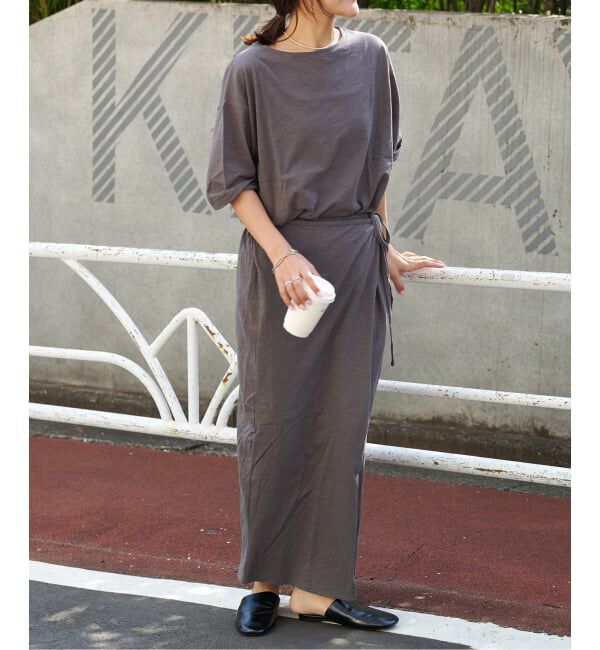 OUTDOOR PRODUCTS Usual Things「追加》スラブテンジク 五分袖TEE」|Tシャツ・カットソー|