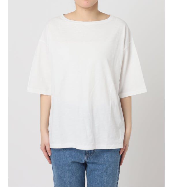 OUTDOOR PRODUCTS Usual Things「追加》スラブテンジク 五分袖TEE」|Tシャツ・カットソー|