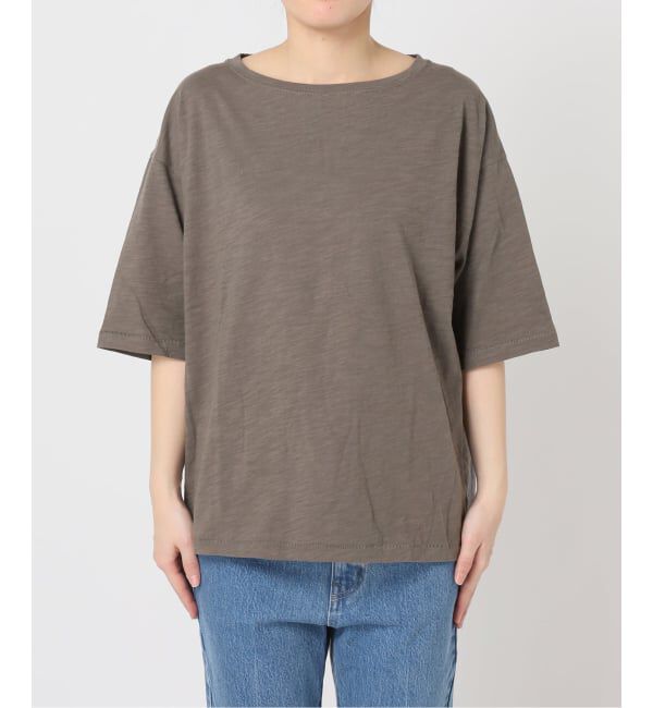 OUTDOOR PRODUCTS Usual Things「追加》スラブテンジク 五分袖TEE」|Tシャツ・カットソー|