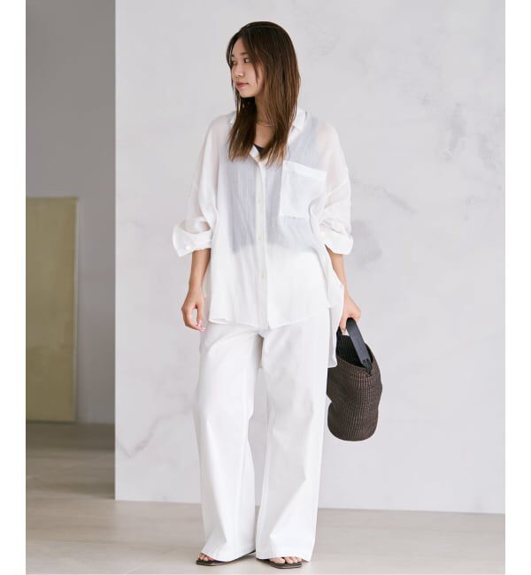 Plage「RAMIE LYOCELL VOLUME シャツ」|シャツ・ブラウス|