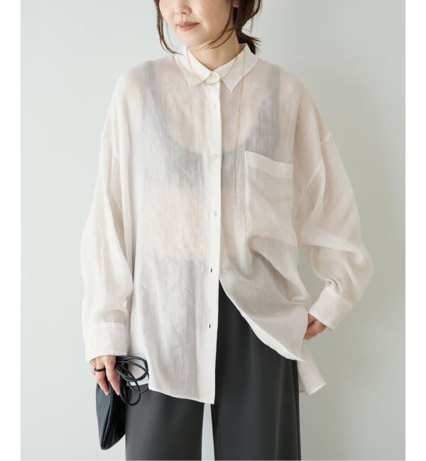 Plage「RAMIE LYOCELL VOLUME シャツ」|シャツ・ブラウス|