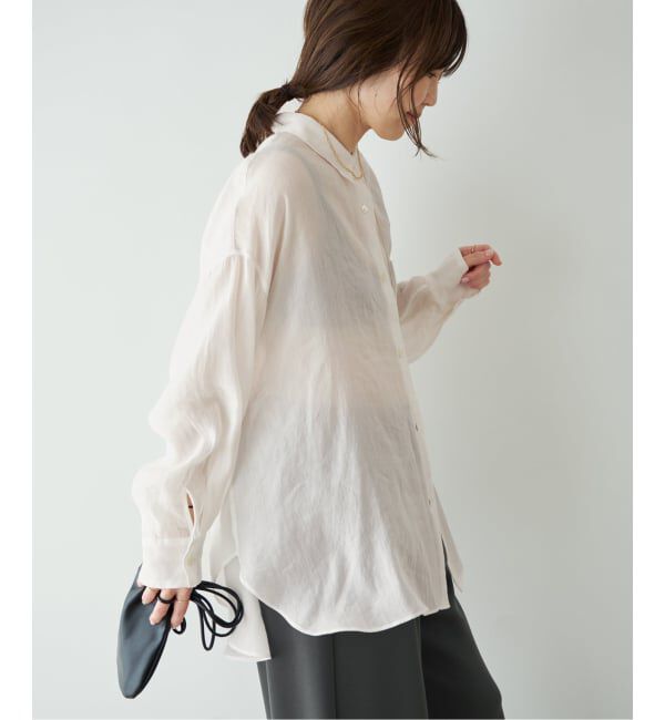 Plage「RAMIE LYOCELL VOLUME シャツ」|シャツ・ブラウス|