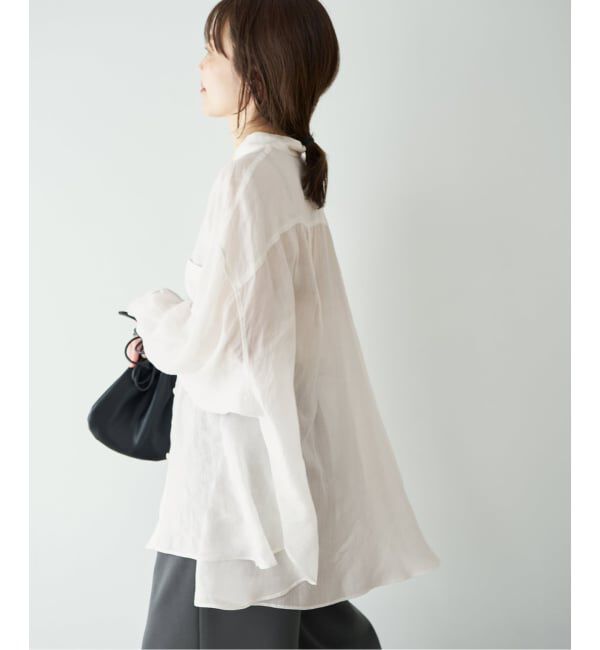 Plage「RAMIE LYOCELL VOLUME シャツ」|シャツ・ブラウス|