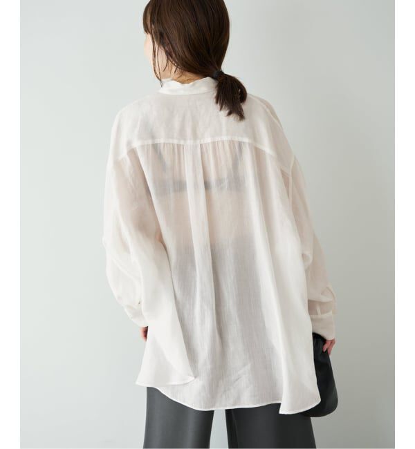 Plage「RAMIE LYOCELL VOLUME シャツ」|シャツ・ブラウス|