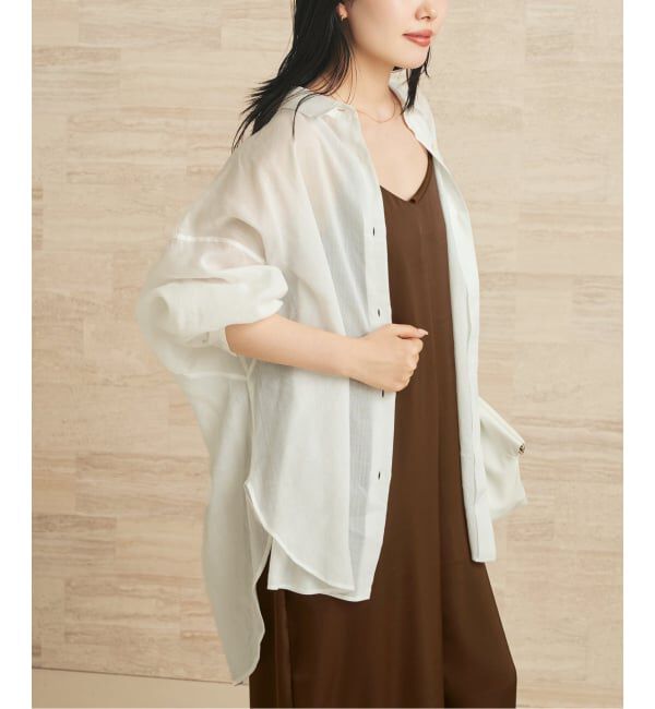 Plage「RAMIE LYOCELL VOLUME シャツ」|シャツ・ブラウス|