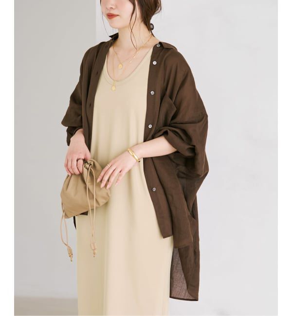 Plage「RAMIE LYOCELL VOLUME シャツ」|シャツ・ブラウス|