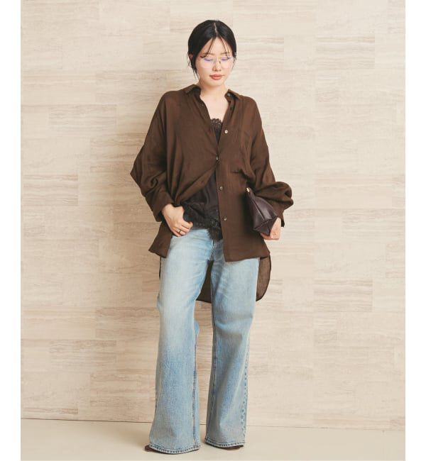 Plage「RAMIE LYOCELL VOLUME シャツ」|シャツ・ブラウス|